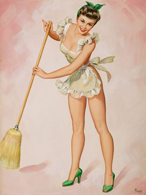 Pearl Frush : Pin-Up Sweeping