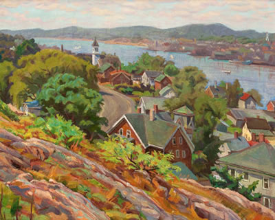 Joseph Margulies : Gloucester Harbor