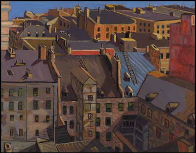 Frederick Grant Banting : Rooftops, Quebec City