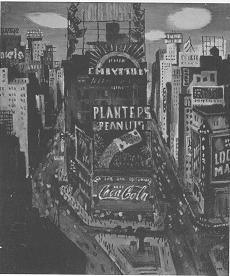 Peter Diem : Times Square, Circa 1930