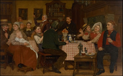 Emiel Hendrik Karel Godding : Banquet familial