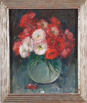 Marguerite Stekke : Vase de fleurs