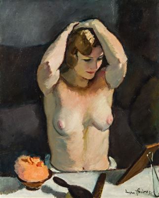 Eugen Spiro : Semi-nude, 1930