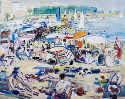 Robert Savary : La grande plage