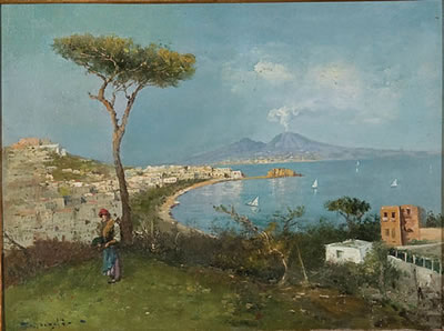 Edwardo Scognamiglio : View of Sorrento