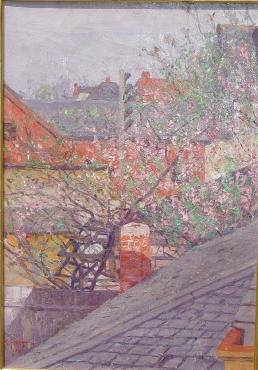 William J Forsyth : Irvington Roof Tops