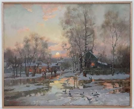 Valery Sekret : Winter evening