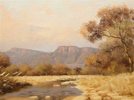 Thomas Hacking : Bushveld Landscape with River