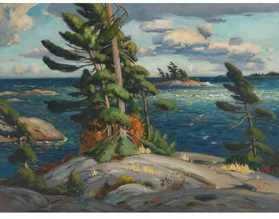 Frank Shirley Panabaker : FALL DAY, GEORGIAN BAY