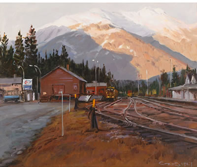 George William Bates : THE STATION, BANFF, ALBERTA