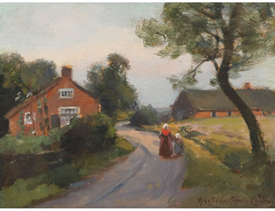 Gertrude E Spurr Cutts : VILLAGE ROAD