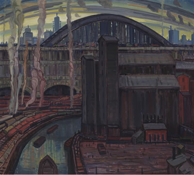 Frederick Nicholas Loveroff : URBAN INDUSTRIAL LANDSCAPE