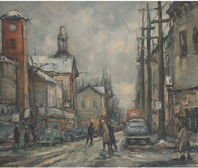 William John Hopkinson : YONGE STREET, AURORA