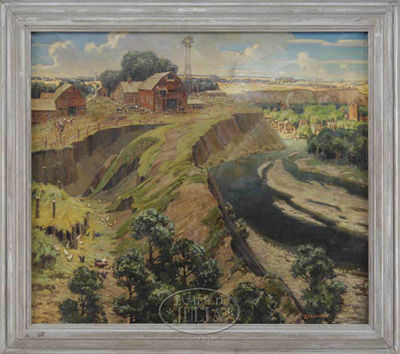 Bernard Middleton : 'SHEEP RIVER VALLEY-OKOTOKS'