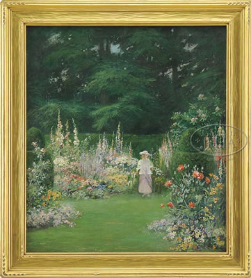 Edmund Henry Garrett : AMONGST THE FLOWERS