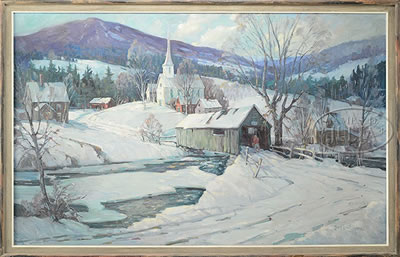 James Bonnar : VERMONT WINTER