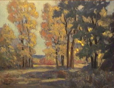 Charles William Dahlgreen : Autumn Landscape