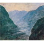 Meishu Li : Mountain Fog 1960s