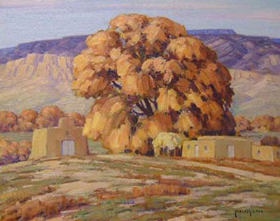 Carlos Vierra : Taos Landscape