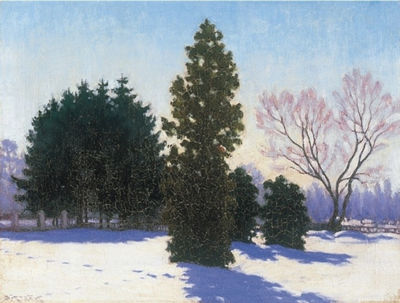 Samu Bortsok : Park in winter