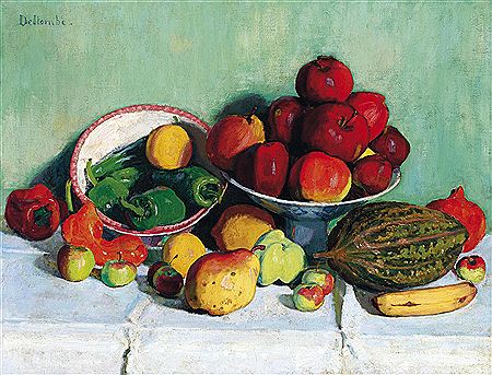 Paul Deltombe : Still-Life in Gauguin's Style