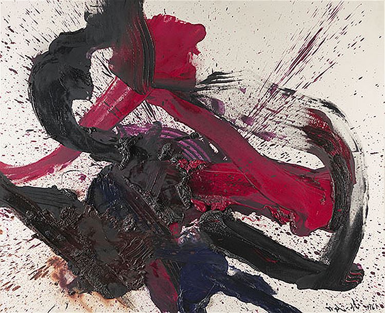 Kazuo Shiraga : From Auction Records