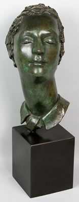 Kahlil Gibran : Female head