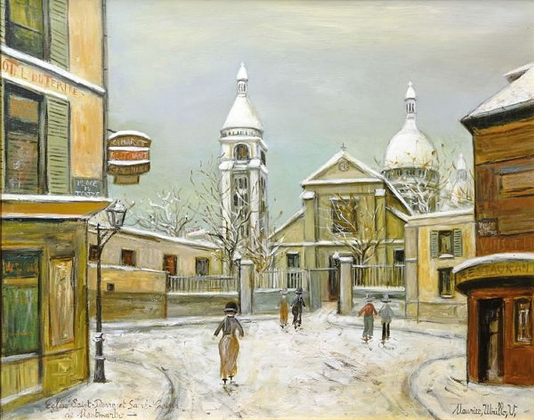 Maurice (Valadon) Utrillo : From Auction Records