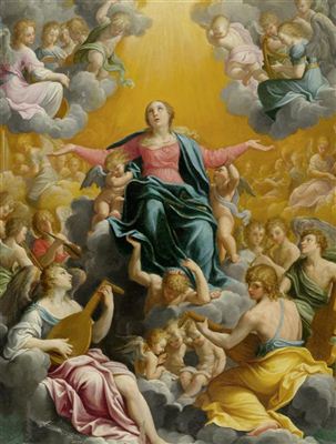 Guido Reni : Mariä Himmelfahrt. Um 1596-97.