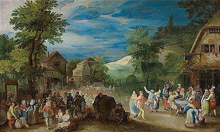 Peter Schoubroeck : Village festivities