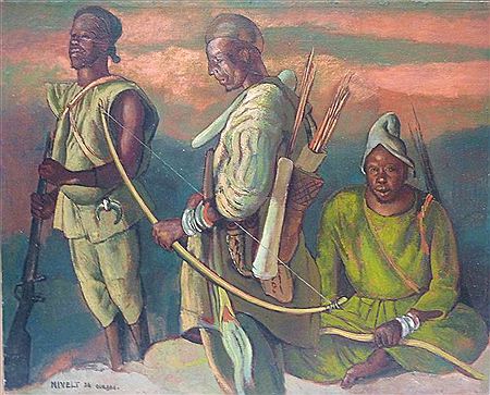 Roger Nivelt : Guerriers Ouagadougou, 1926