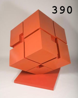 Tony (Bernard) Rosenthal : Large Rotating Cube