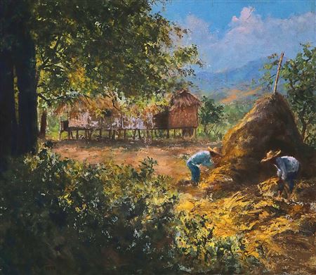 Eduardo Perrenoud Jr : Farm Scene