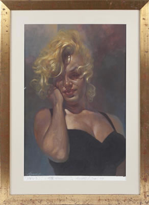 Sebastian Kruger : A portrait of Marilyn Monroe