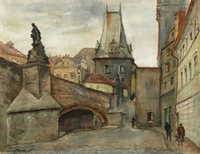 Ignacio Manuel Beteta : Alley and bridge