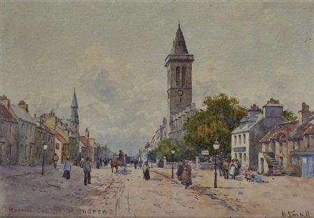 David Small : NORTH STREET AND ST SALVATORS, ST ANDREWS