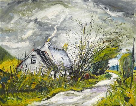 John Lowrie Morrison : WET AND WINDY DAY, ARCHIE'S HOUSE