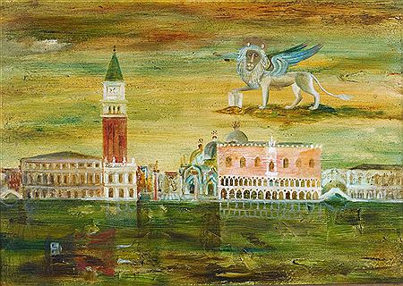 Cedric Flower : Lion over Venice