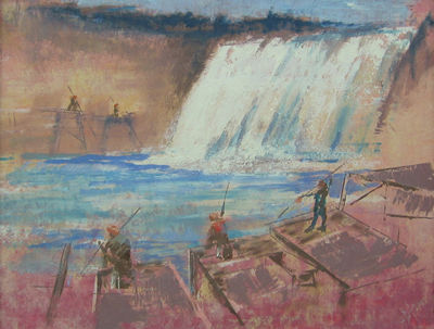 Gordon Jones : Celilo Falls, Columbia River