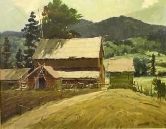 Percy Manser : Old Barn