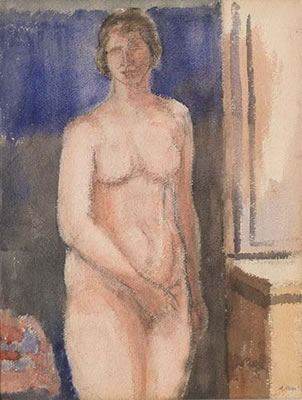 Attilio Rossi : Studio di nudo, (1960)