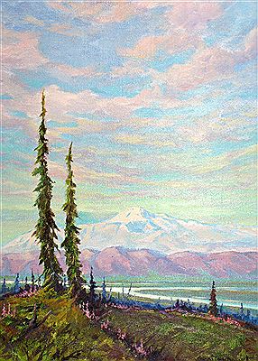 Scott McDaniel : 'Pink Sentinels - Summer McKinley from the Suesitna'