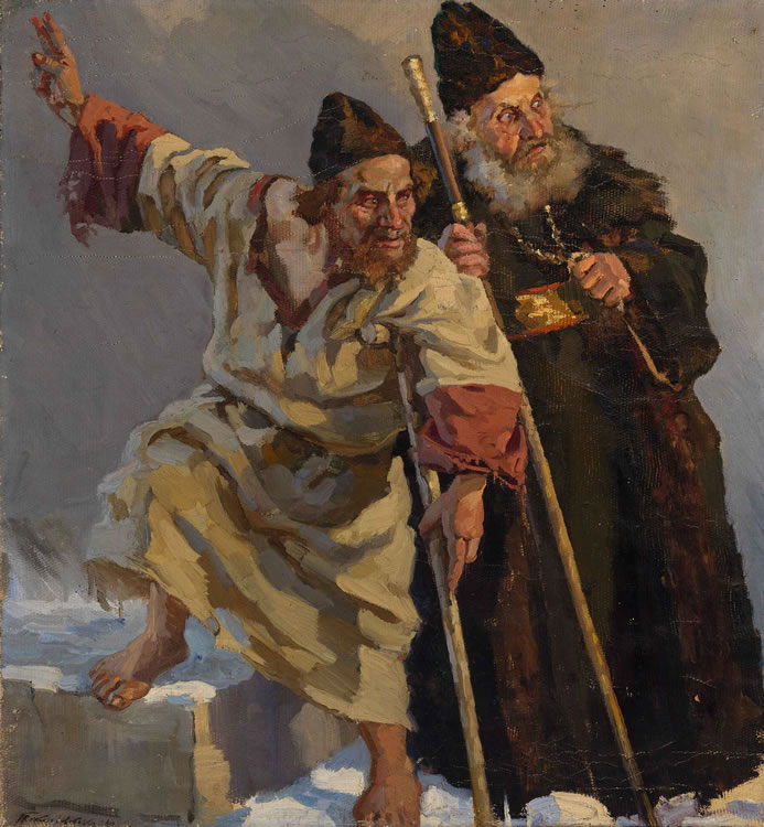 Pavel Petrovich Sokolov-Skalja : From Auction Records