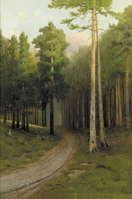 Arsenii Ivanovich Meschersky : Pine Forest