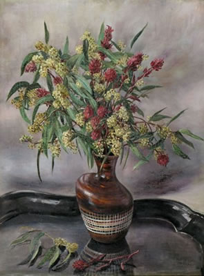 Ann Medley : Vase of Flowers