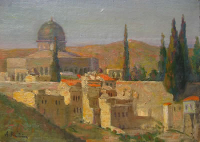 Albert Rubin : Dome of the Rock