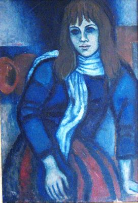 Menachem Gueffen : Young Woman