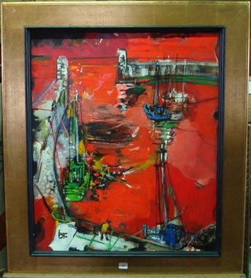 Philippe Cara Costea : Le port rouge