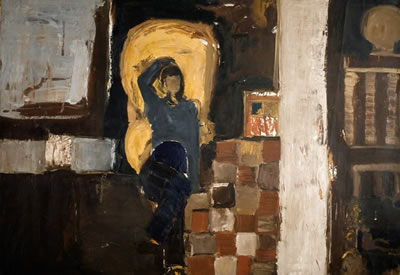 Liliane Klapisch : Interior with figure