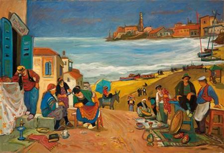 Avi Schwartz : Beach scene